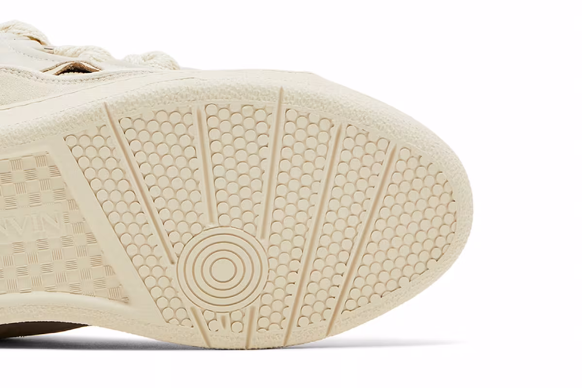 Lanvin Curb Sneakers Monochrome - Peach, view 6