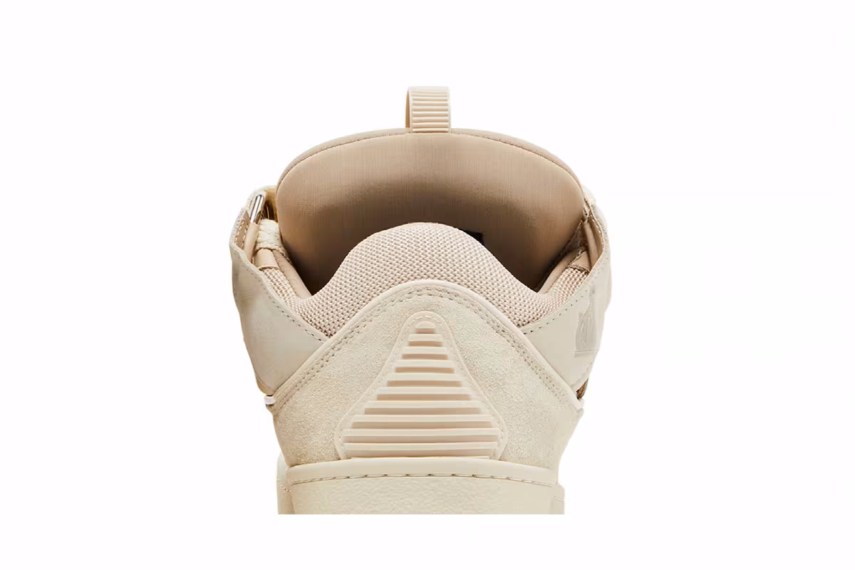 Lanvin Curb Sneakers Monochrome - Peach, view 8