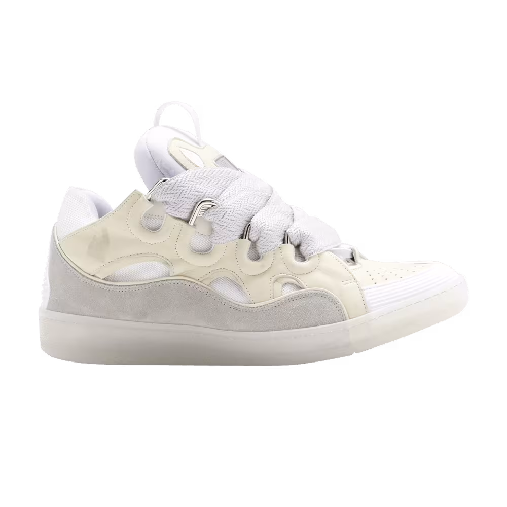 Lanvin Curb Sneakers Beige