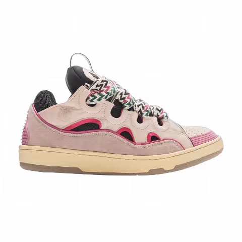 Lanvin Curb Sneakers 'Pink Black'