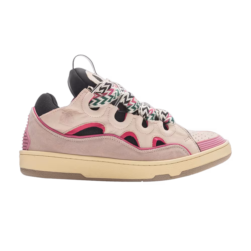 Lanvin Curb Sneakers Pink Black