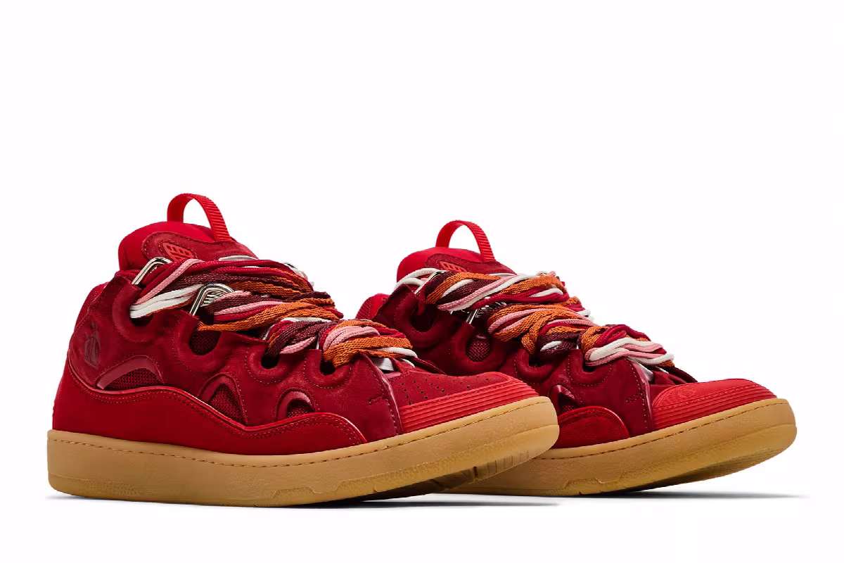 Lanvin Curb Sneakers Lipstick, view 9