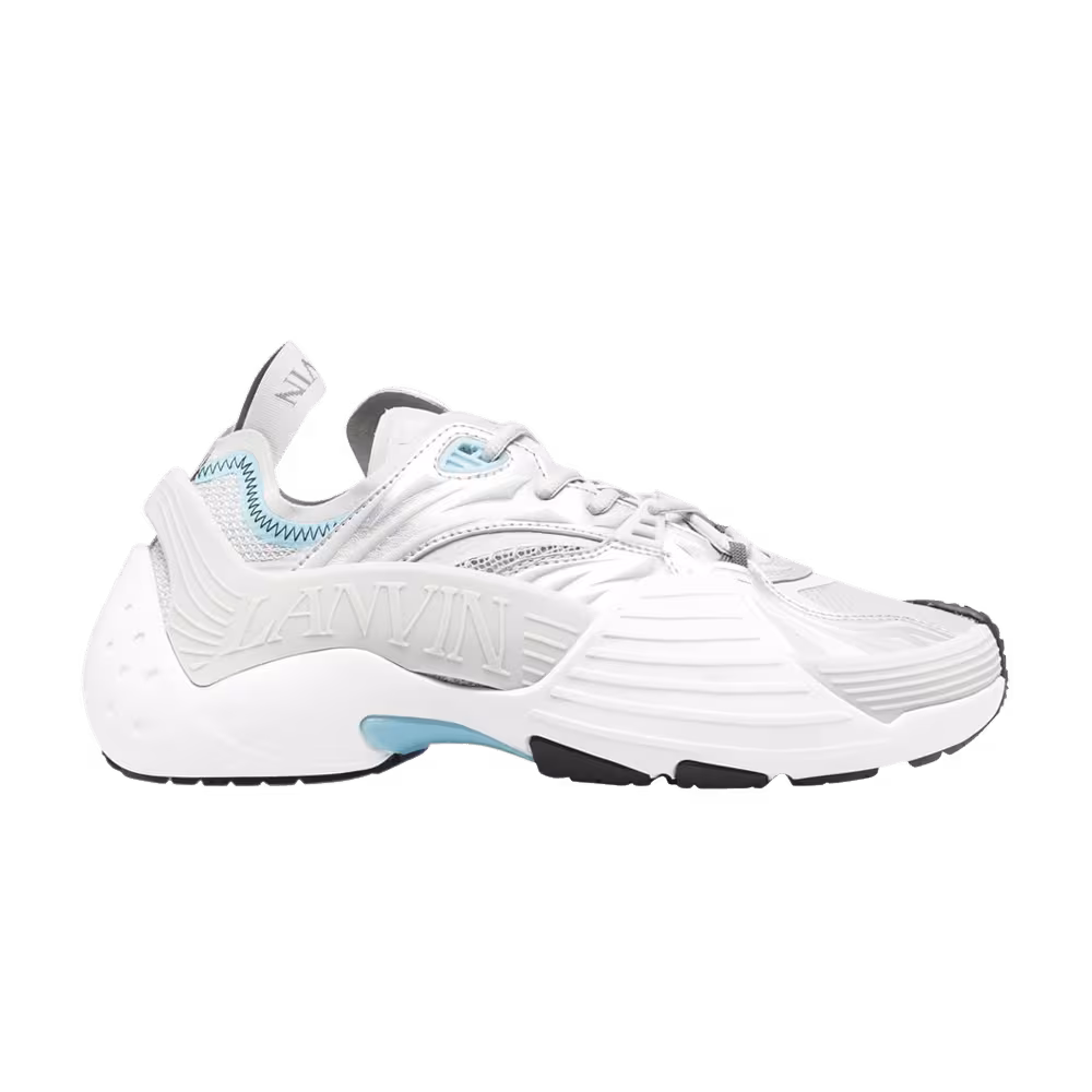 Lanvin Flash-X Sneakers Silver Grey