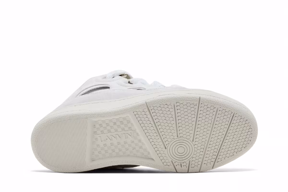 Lanvin Curb Sneakers White 2025, view 5