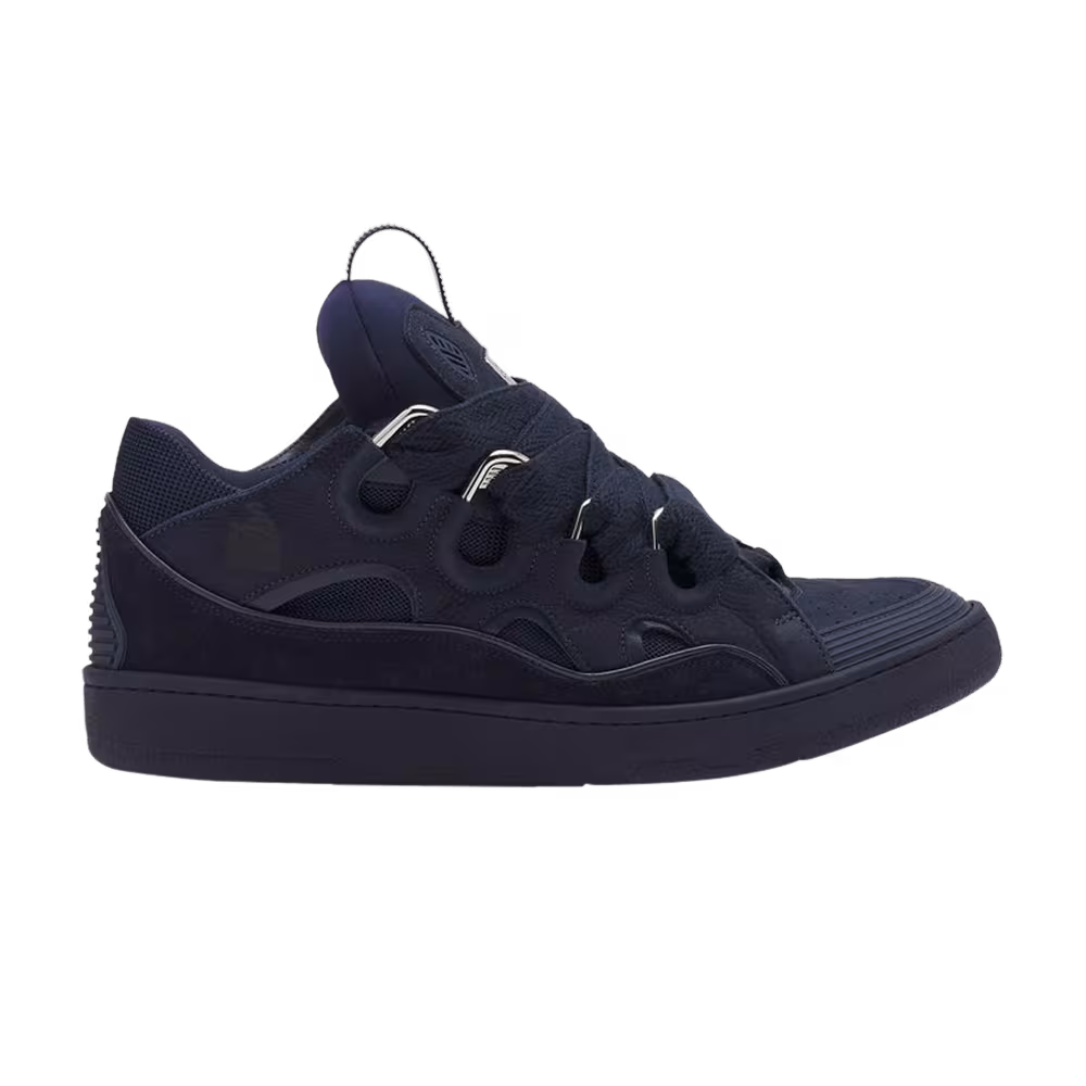 Lanvin Curb Sneakers Navy Blue