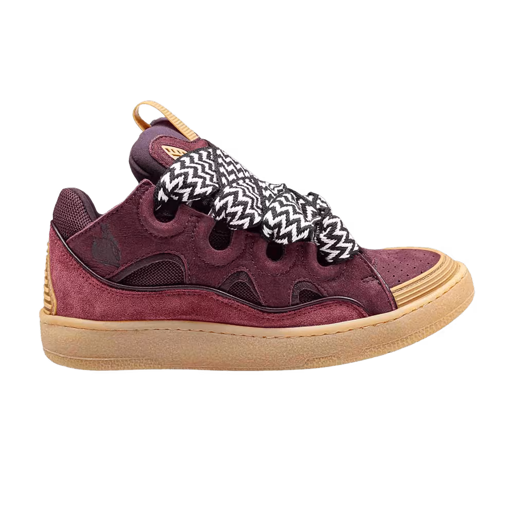 Lanvin Women's Curb Sneakers Red Gum