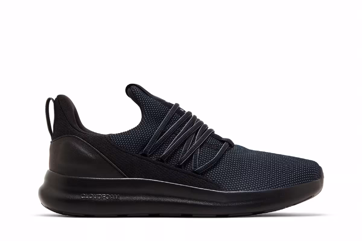adidas Lite Racer Adapt 7.0 Black Grey, view 2