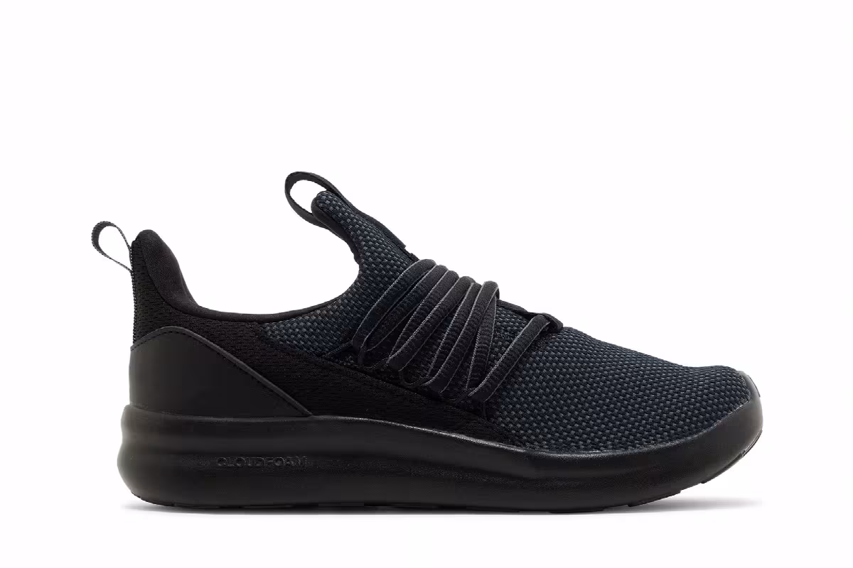Adidas Lite Racer Adapt 7.0 K Black Grey, view 2