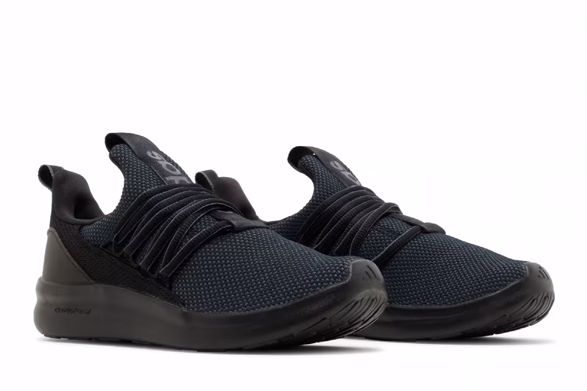 Adidas Lite Racer Adapt 7.0 K Black Grey, view 9