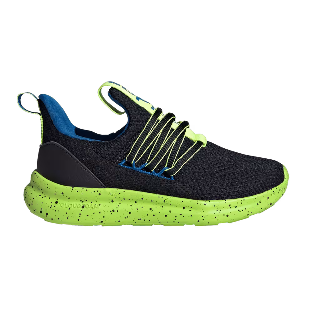 Adidas Lite Racer Adapt 7.0 K Black Lucid Lemon Speckled