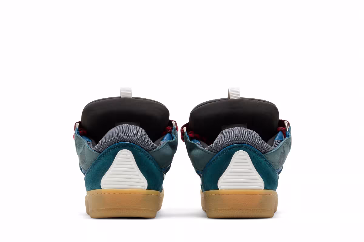 Lanvin Curb Sneakers Blue, view 7