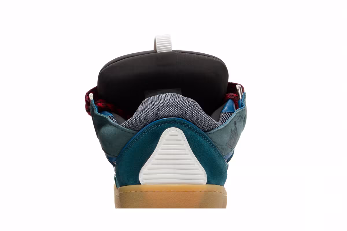 Lanvin Curb Sneakers Blue, view 8