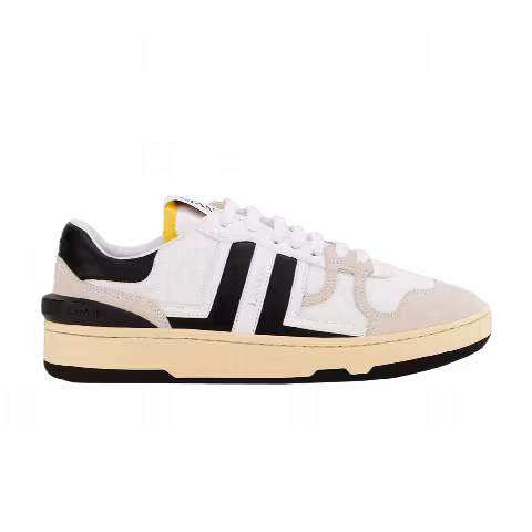 Lanvin Clay Low 'White Black'