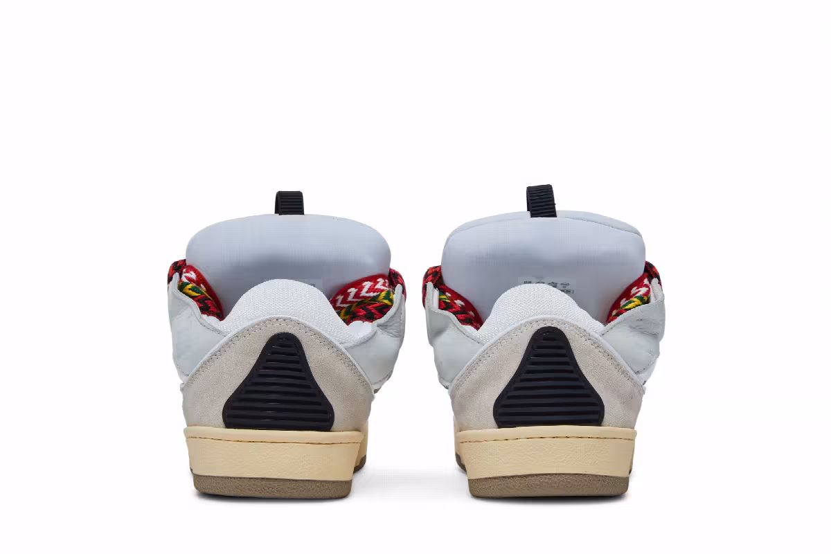 Lanvin Curb Sneakers White, view 7