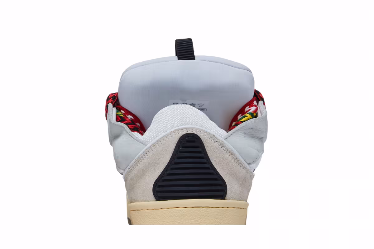Lanvin Curb Sneakers White, view 8