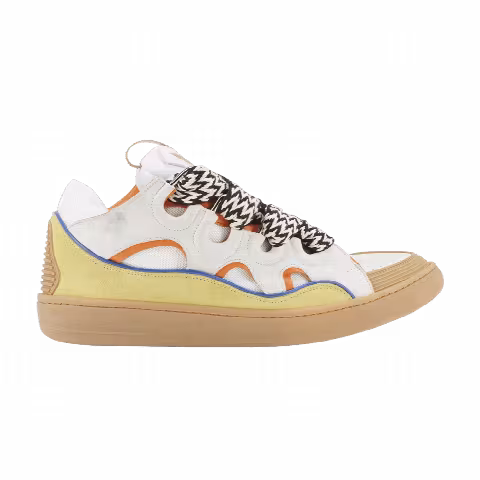 Lanvin Curb Sneakers 'White Beige'