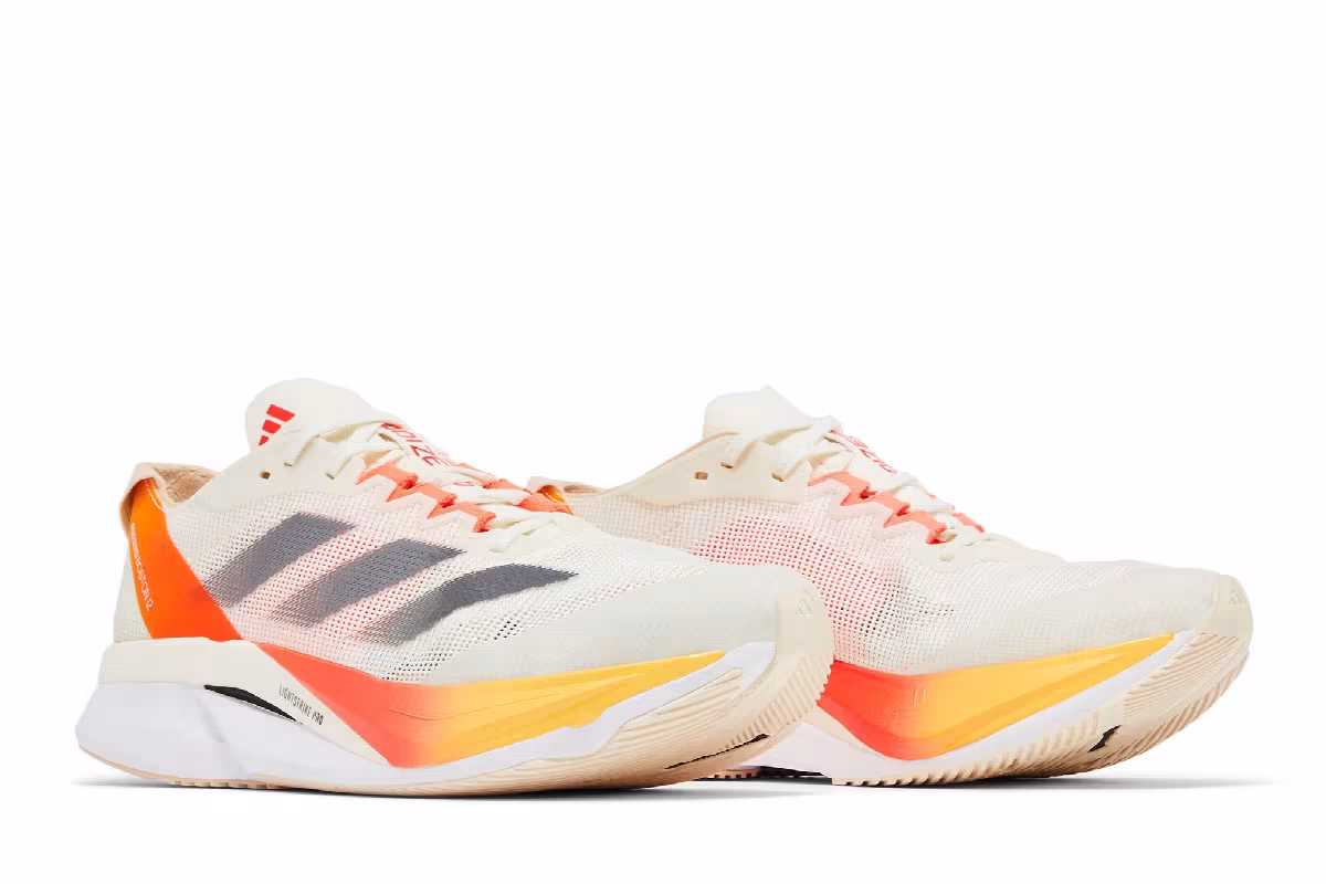 adidas Women's Adizero Boston 12 Ivory Pack, view 9