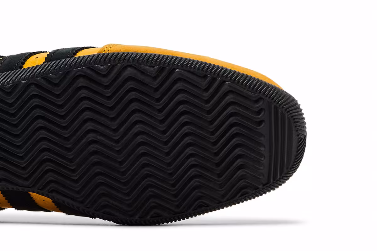 adidas Women's Japan Crew Yellow Black, view 6