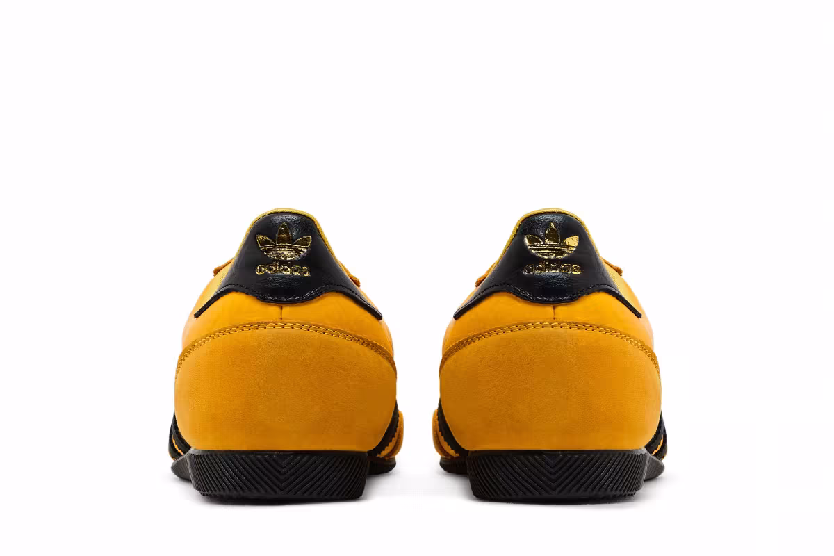 adidas Women's Japan Crew Yellow Black, view 7