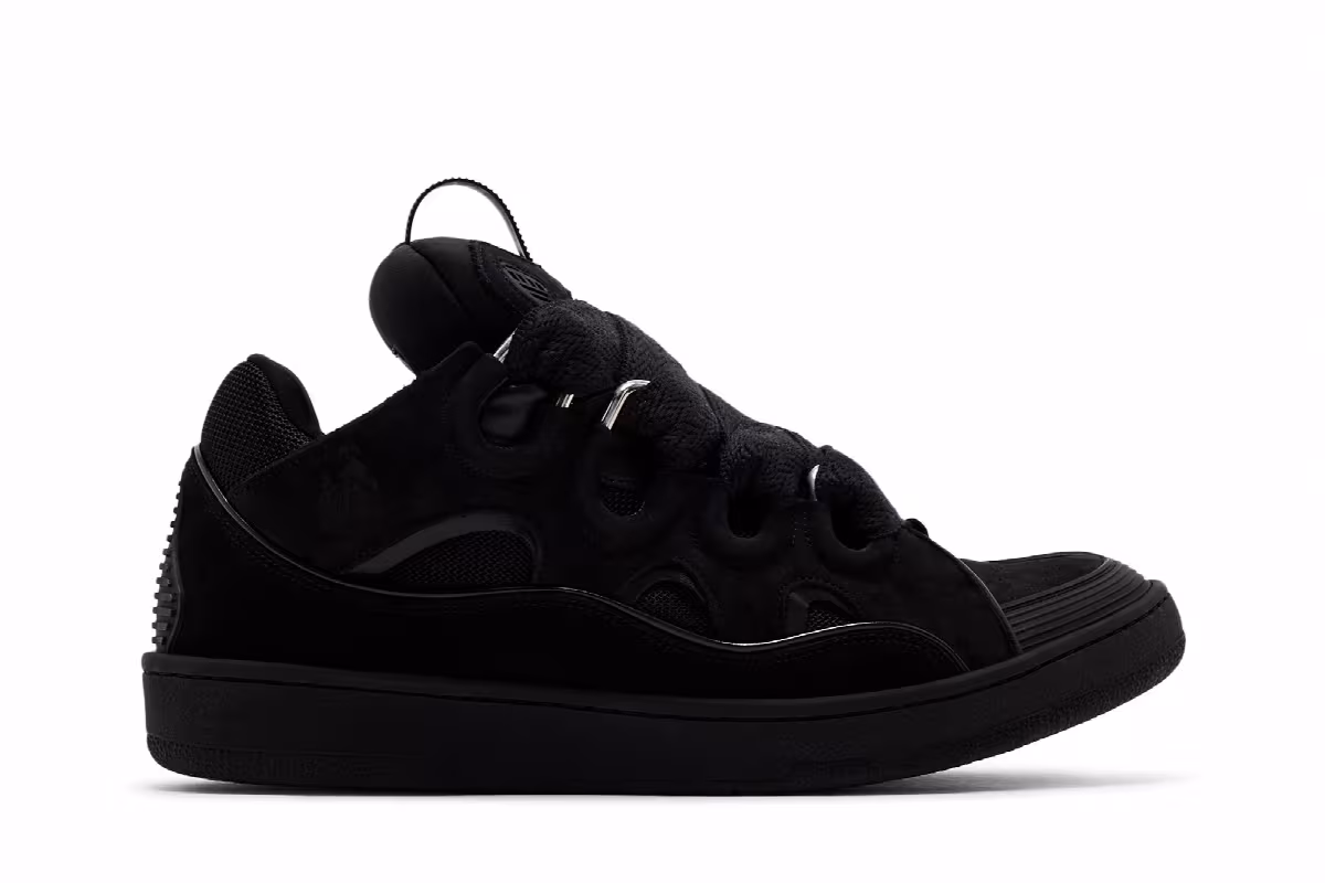 Lanvin Curb Sneakers Black, view 2