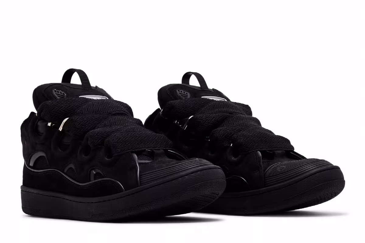 Lanvin Curb Sneakers Black, view 9