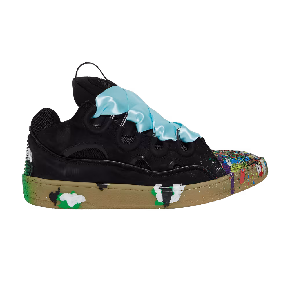 Gallery Dept. x Lanvin Curb Sneakers Paint Drip - Black
