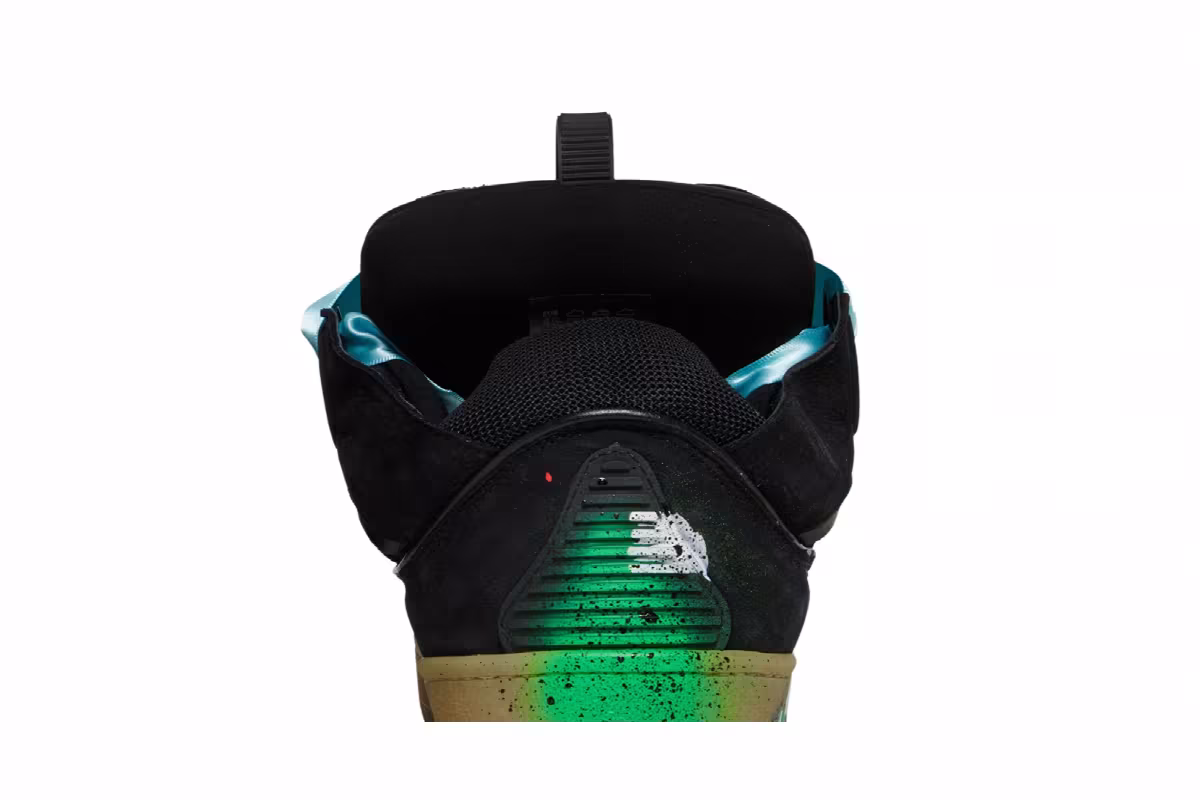 Gallery Dept. x Lanvin Curb Sneakers Paint Drip - Black, view 8