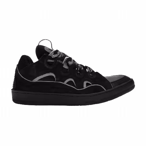 Lanvin Curb Sneakers 'Black Grey'