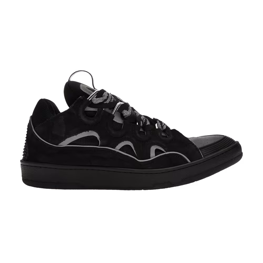 Lanvin Curb Sneakers Black Grey