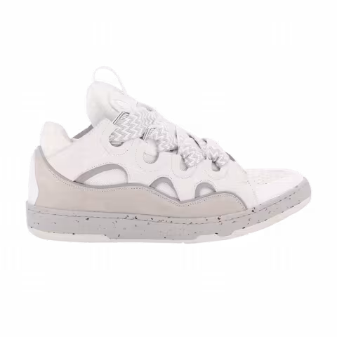 Lanvin Curb Sneakers 'Grey White'