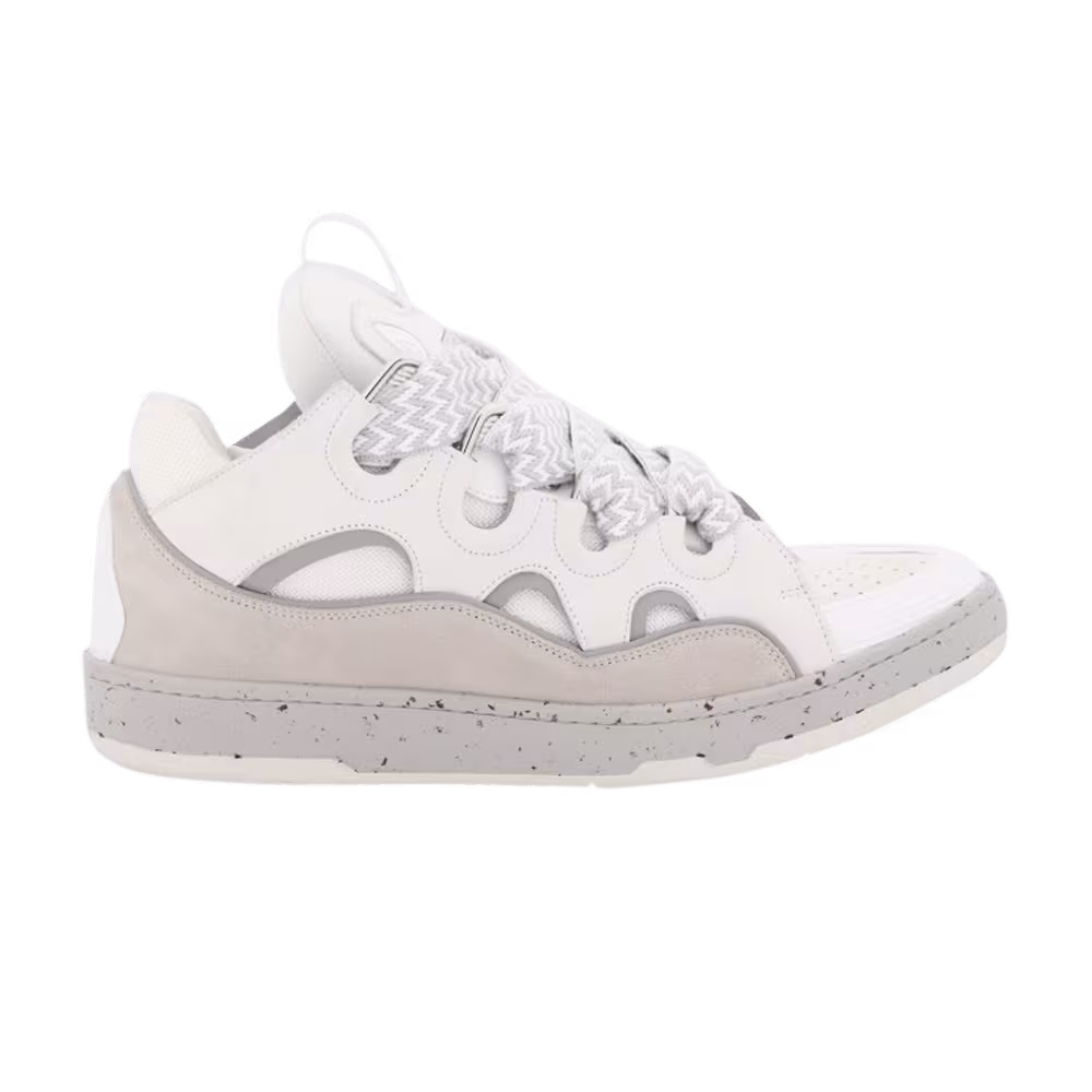 Lanvin Curb Sneakers Grey White