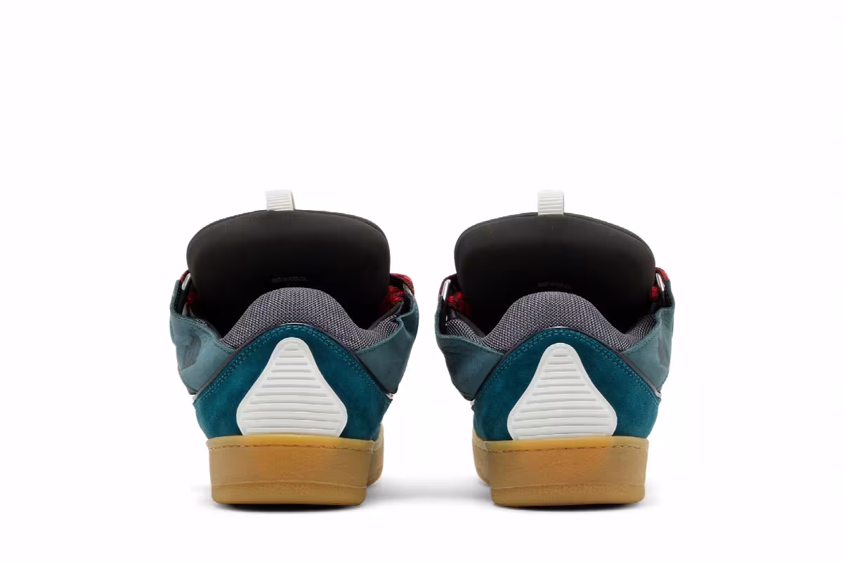 Lanvin Curb Sneakers Ink Blue, view 7