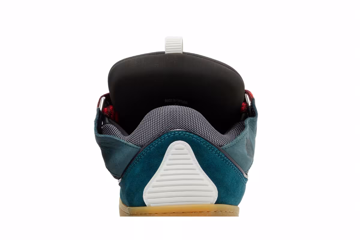 Lanvin Curb Sneakers Ink Blue, view 8