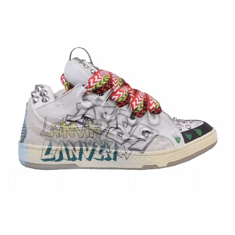 Lanvin Wmns Curb Sneakers 'Graffiti'