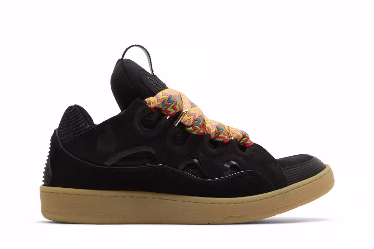 Lanvin Curb Sneakers Black, view 2