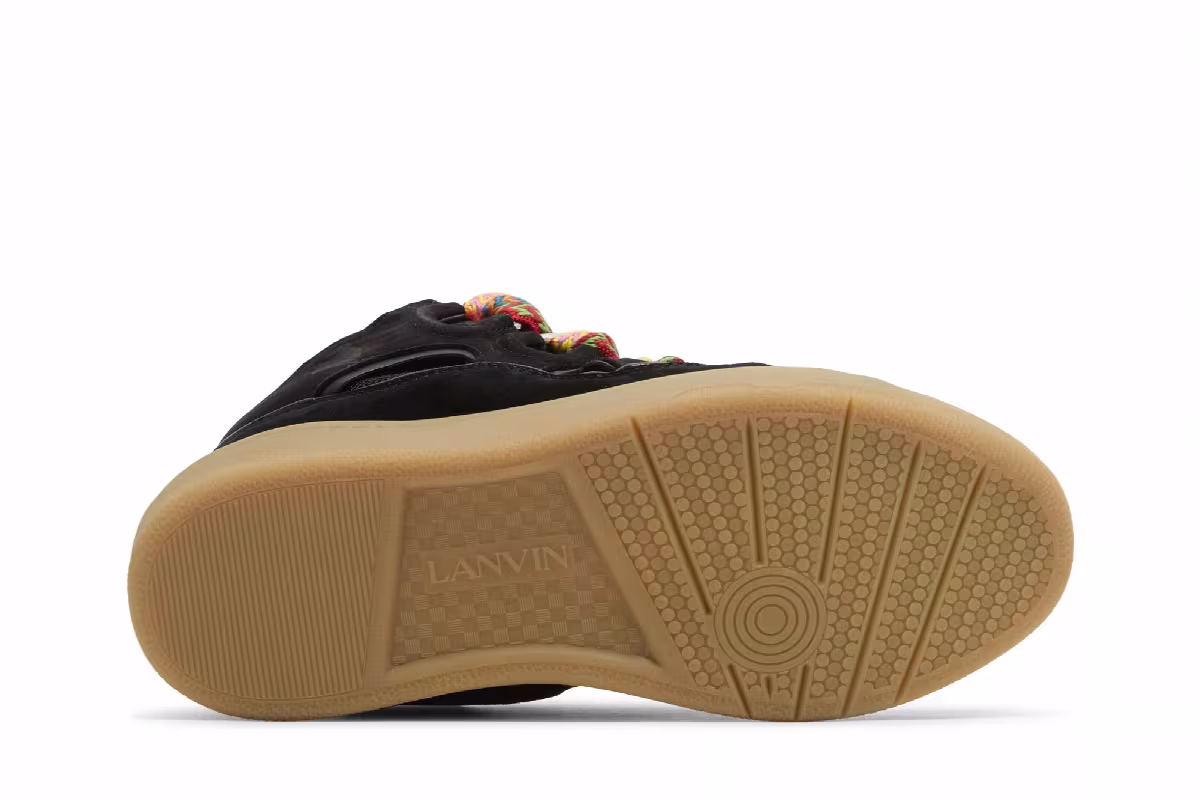 Lanvin Curb Sneakers Black, view 5