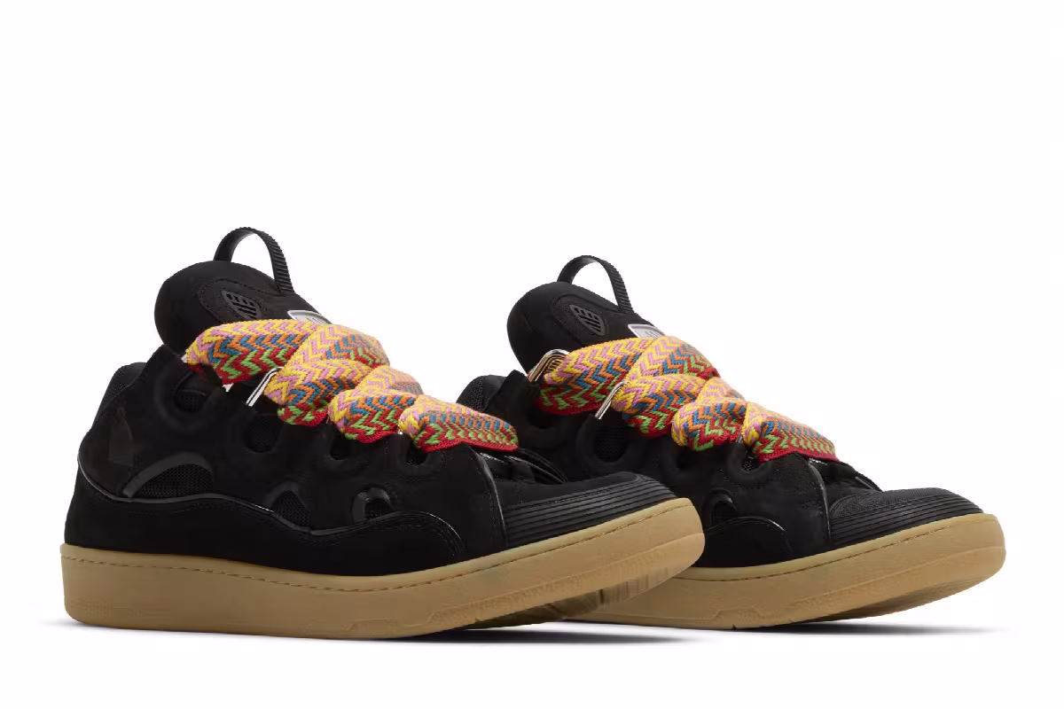Lanvin Curb Sneakers Black, view 9