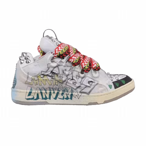 Lanvin Curb Sneakers 'Graffiti'
