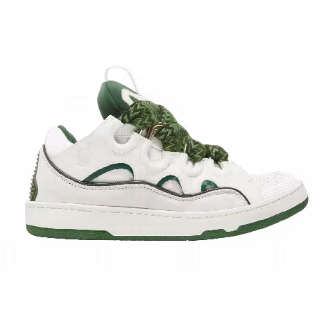 Lanvin Curb Sneakers 'White Khaki'