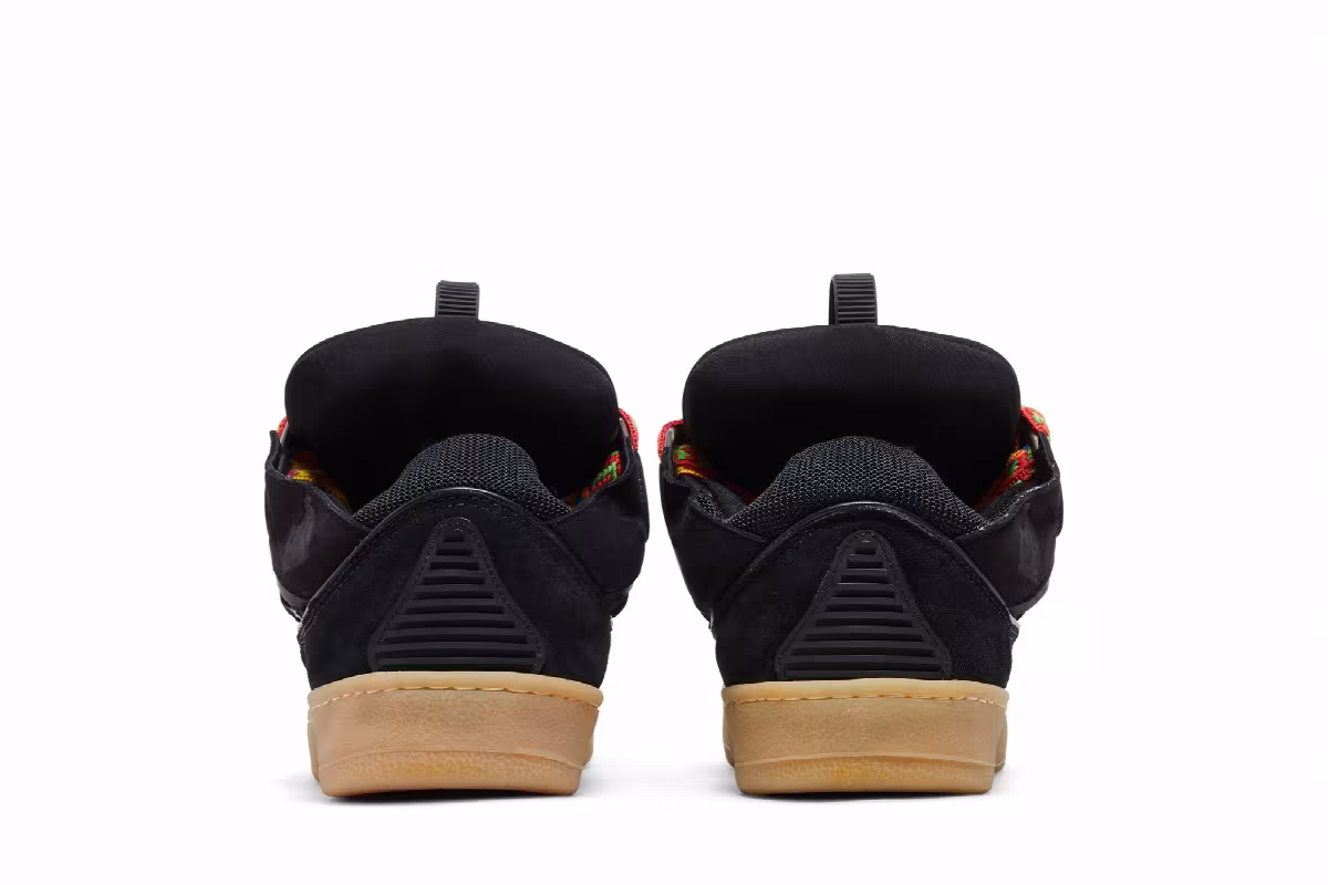 Lanvin Curb Sneakers Black Gum, view 7