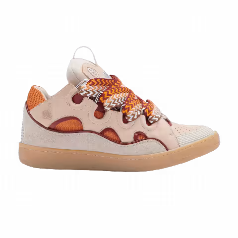 Lanvin Wmns Curb Sneakers 'Pale Pink Mango'