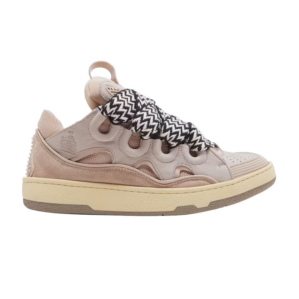 Lanvin Women's Curb Sneakers Pale Pink