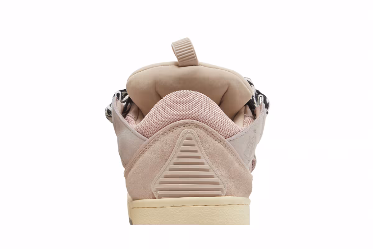 Lanvin Women's Curb Sneakers Pale Pink, view 8