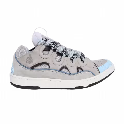 Lanvin Curb Sneakers 'Grey Light Blue'