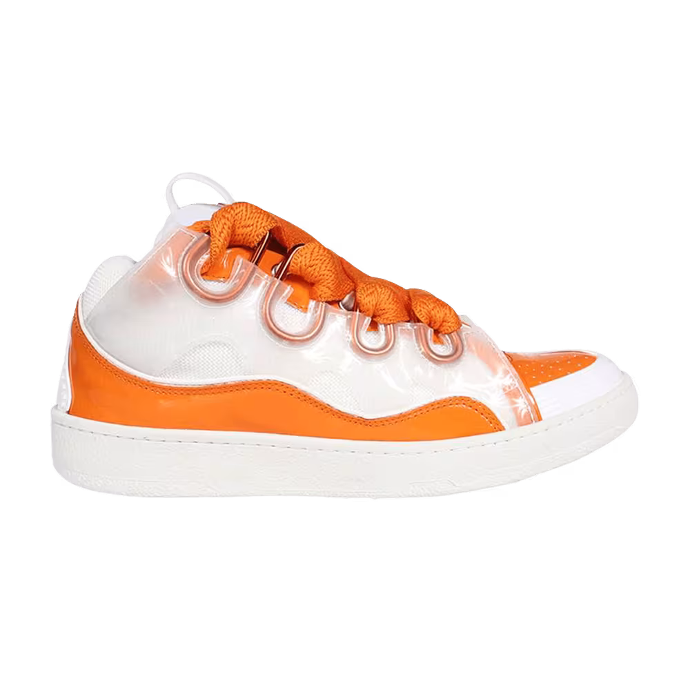 Lanvin Curb Sneakers Orange