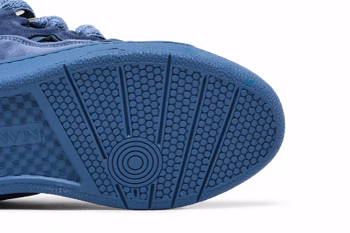 Lanvin Curb Sneakers Monochrome - Cornflower, view 6