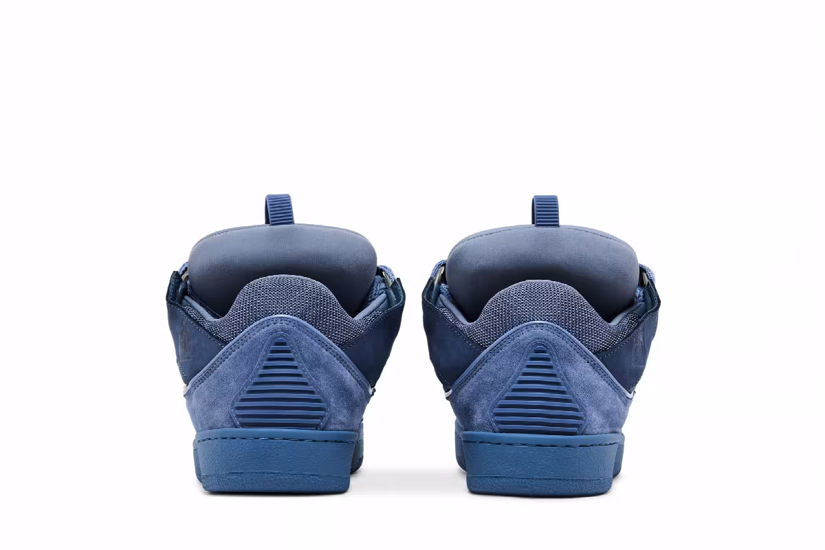 Lanvin Curb Sneakers Monochrome - Cornflower, view 7