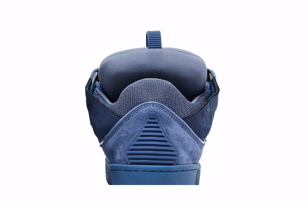 Lanvin Curb Sneakers Monochrome - Cornflower, view 8