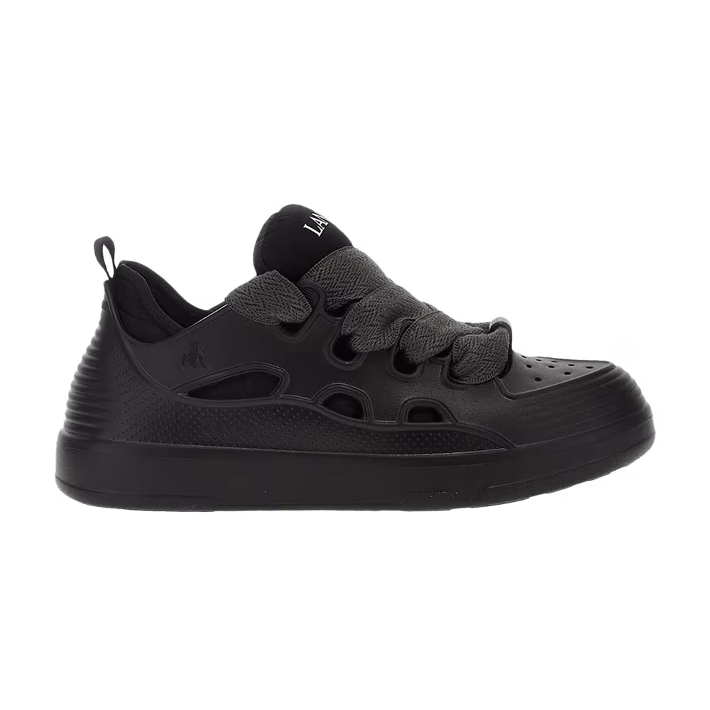 Lanvin Curb Block Molded EVA Dark Grey