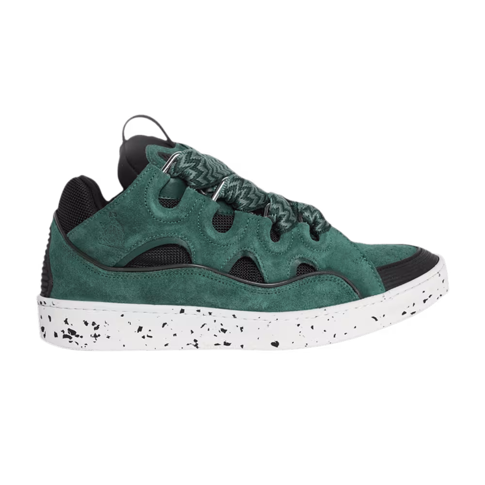 Lanvin Curb Sneakers Green